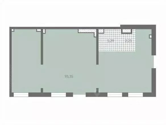 Помещение свободного назначения в Санкт-Петербург Морская миля жилой ... - Фото 1