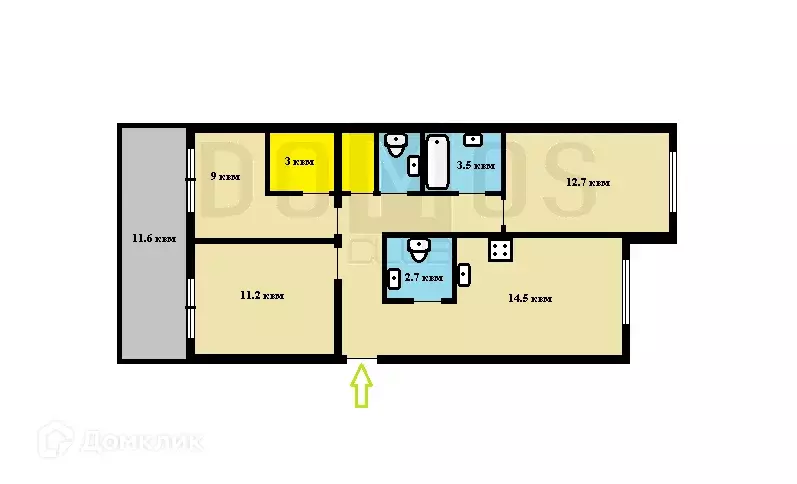 Продаётся 3-к квартира, 83 м - Фото 0