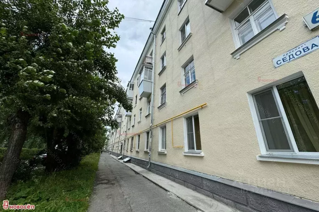 1-к кв. Свердловская область, Екатеринбург просп. Седова, 61 (40.8 м) - Фото 1