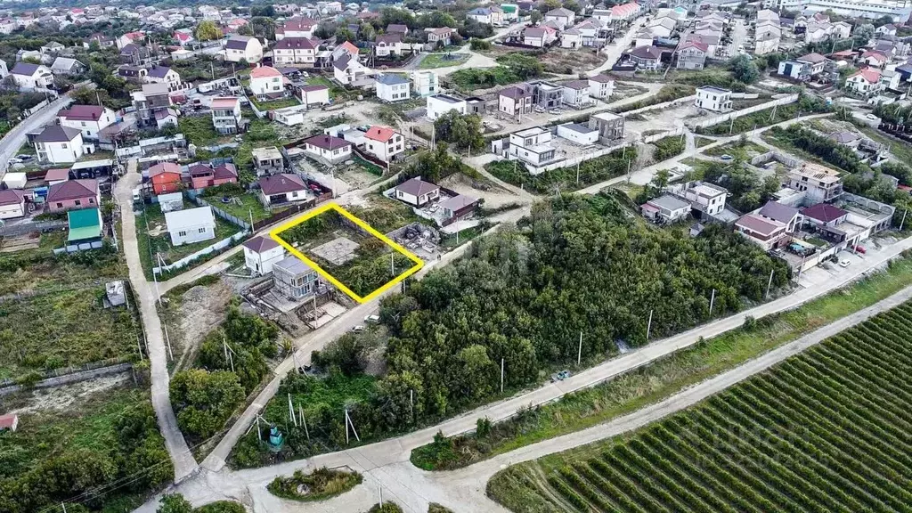 Участок в Краснодарский край, Новороссийск ул. Соболевская, 9 (7.5 ... - Фото 1