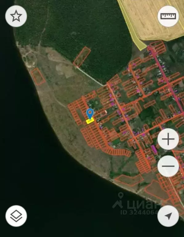 Участок в Ульяновская область, Мелекесский район, Рязановское с/пос, ... - Фото 2