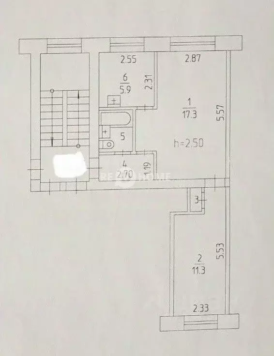 2-к кв. Пермский край, Пермь ул. КИМ, 94 (41.0 м) - Фото 2