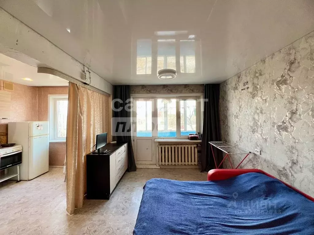 Студия Забайкальский край, Чита 5-й мкр, 32 (27.8 м) - Фото 1