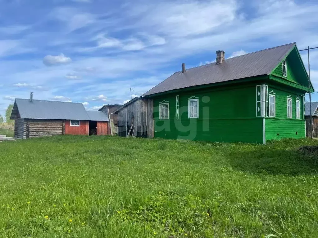 Дом в Вологодская область, Кадуйский муниципальный округ, д. Мокашево ... - Фото 1