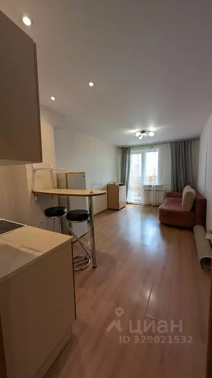 Студия Новосибирская область, Новосибирск Рябиновая ул., 10/1 (27.0 м) - Фото 2