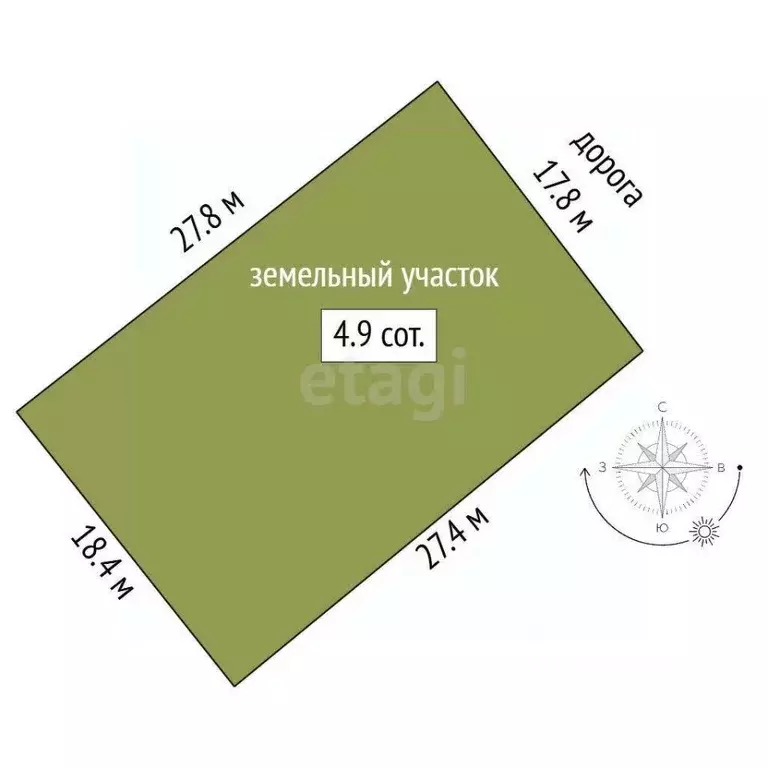 Участок в Башкортостан, Стерлитамакский район, Отрадовский сельсовет, ... - Фото 2