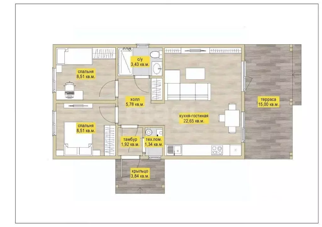 Дом в Омская область, Омский район, с. Пушкино, Русский Стиль кп ул. ... - Фото 1