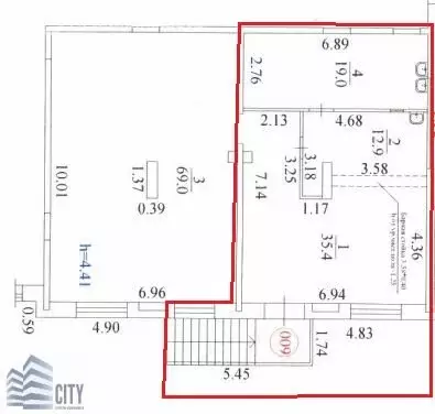 Помещение свободного назначения (70 м) - Фото 2
