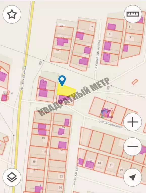 Участок в Калмыкия, Элиста Лаганская ул., 66 (4.6 сот.) - Фото 0