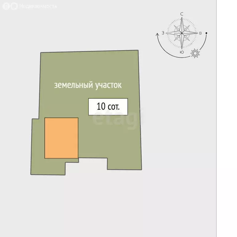 Дом в село Клястицкое, Октябрьская улица (59.5 м) - Фото 2