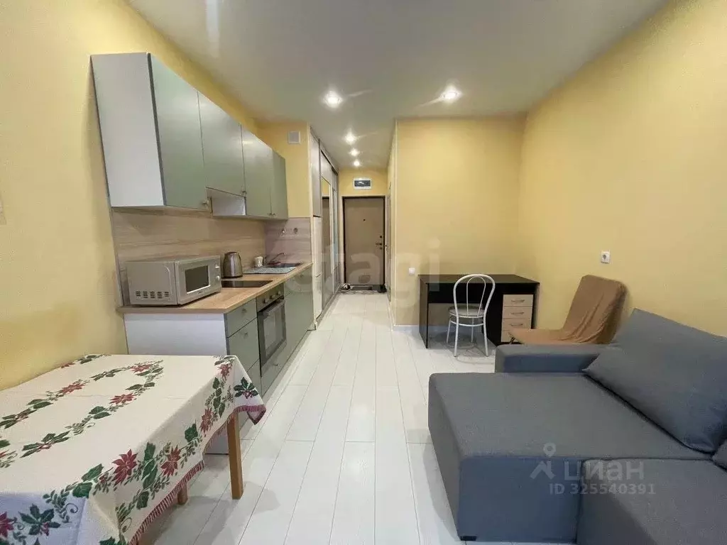 Студия Тюменская область, Тюмень ул. 50 лет Октября, 57В (22.4 м) - Фото 0