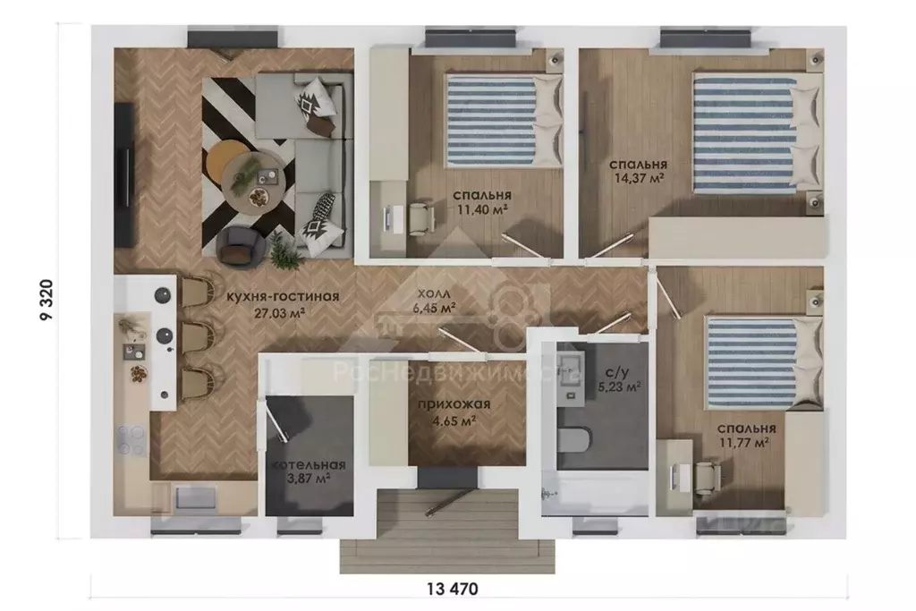Дом в Владимирская область, Юрьев-Польский муниципальный округ, с. ... - Фото 2