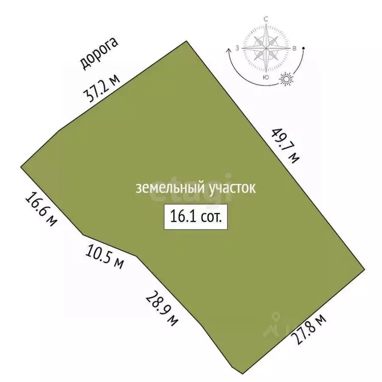 Участок в Калужская область, Калуга городской округ, д. Лихун 7 (15.0 ... - Фото 2