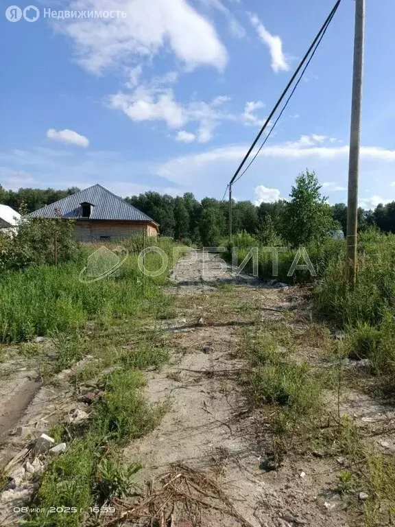 Участок в Тюмень, территория СОСН Лесная Поляна (9.4 м) - Фото 0