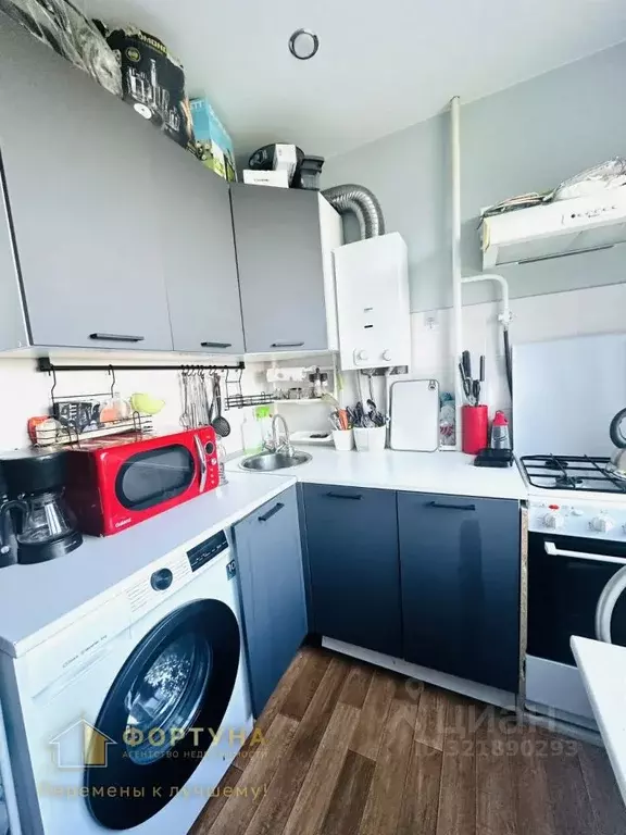 1-к кв. Нижегородская область, Бор ул. Махалова, 34 (30.5 м) - Фото 0