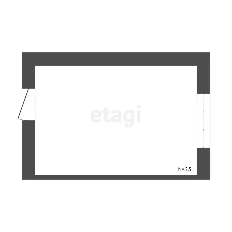 1к в -комнатной квартире (20 м) - Фото 1