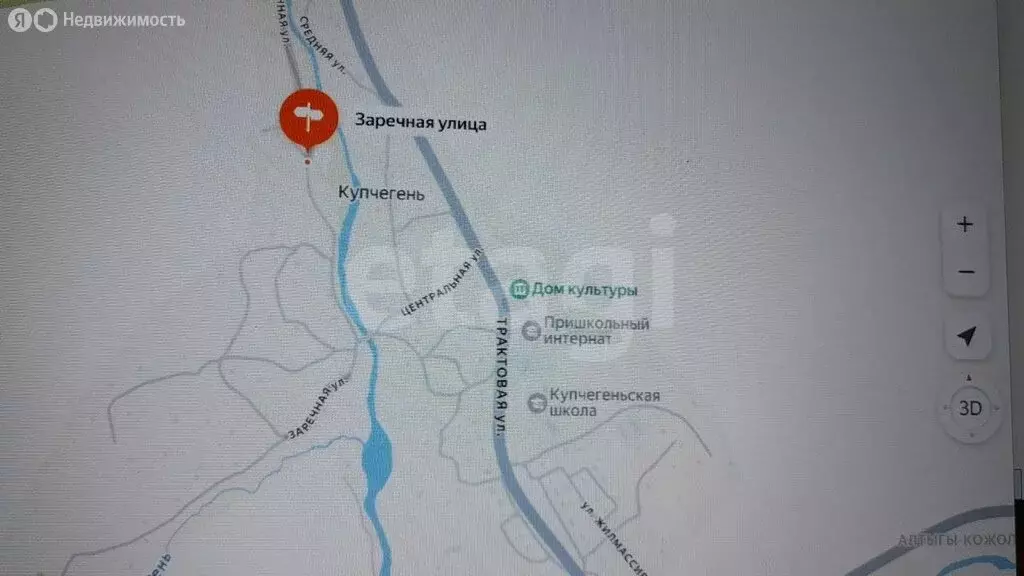 Дом в село Купчегень, Заречная улица (31.3 м) - Фото 1