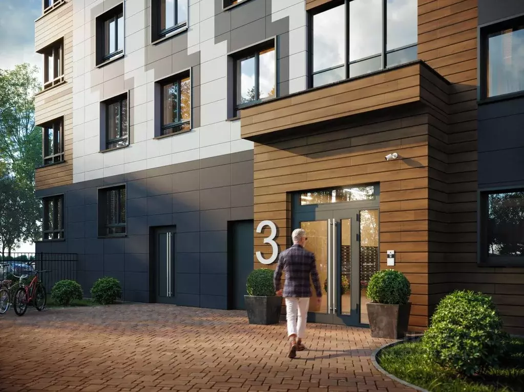 1-к кв. Архангельская область, Архангельск ул. Валявкина, 38 (51.83 м) - Фото 2