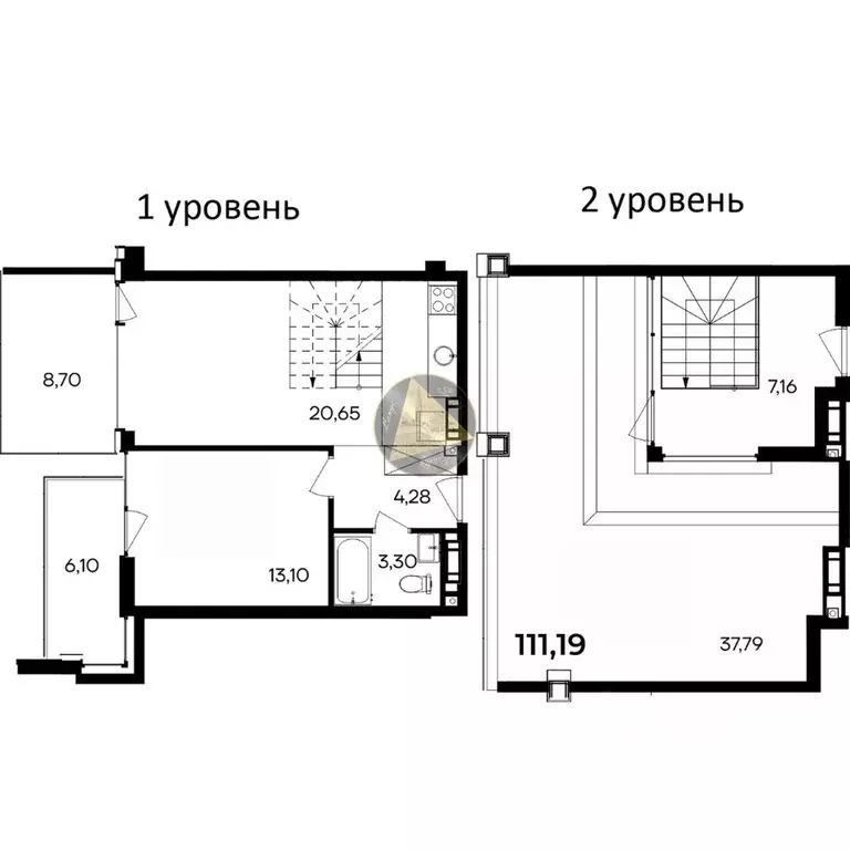 2-к кв. Крым, Сакский район, Лесновское с/пос, с. Прибрежное ул. ... - Фото 2