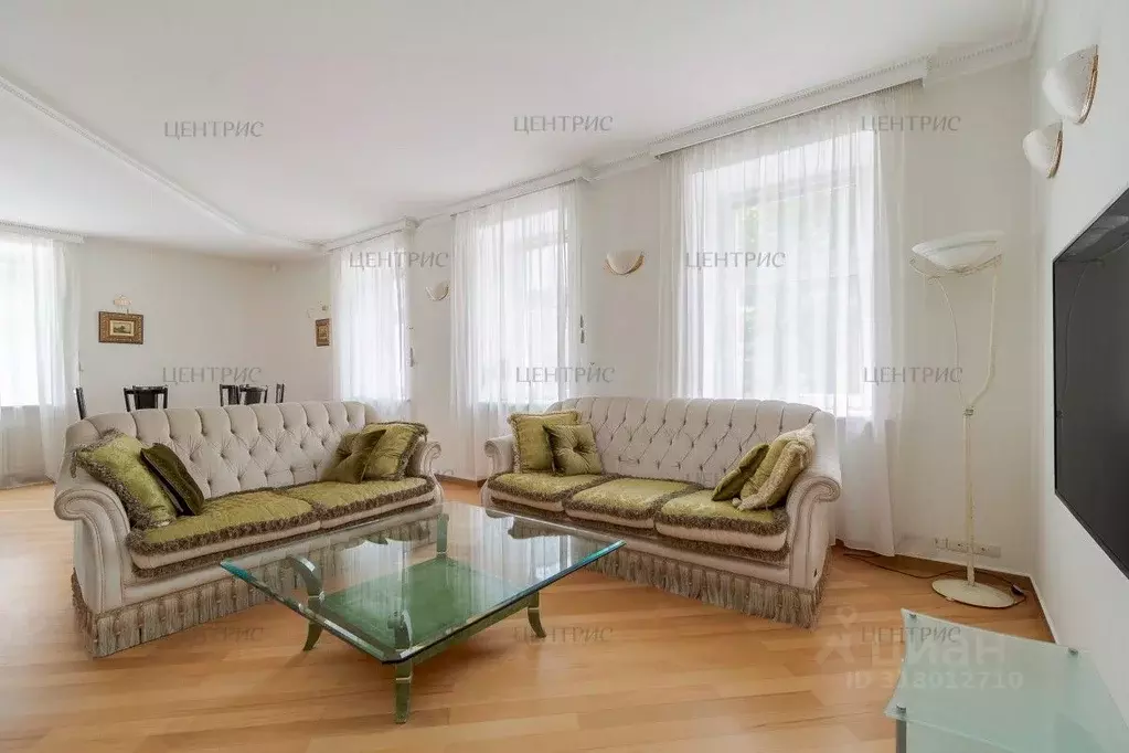 4-к кв. Москва ул. Спиридоновка, 16С2 (170.0 м) - Фото 1