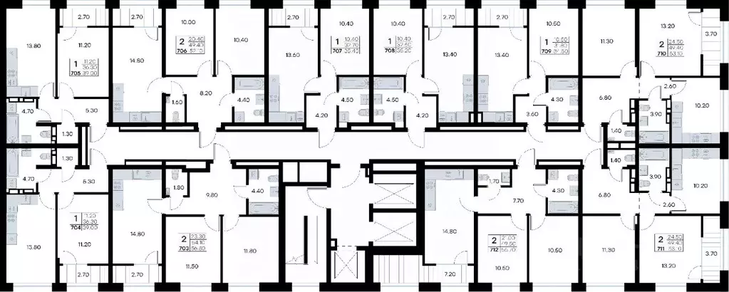 1-к кв. Приморский край, Владивосток ул. Нейбута, 135 (39.0 м) - Фото 2