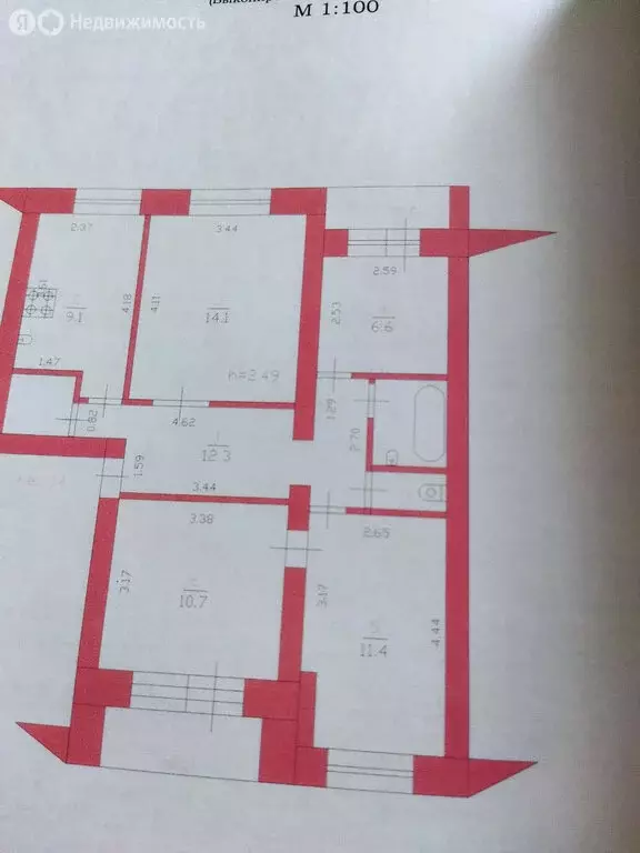 4-комнатная квартира: посёлок Солнечный, Солнечная улица, 15 (72 м) - Фото 1