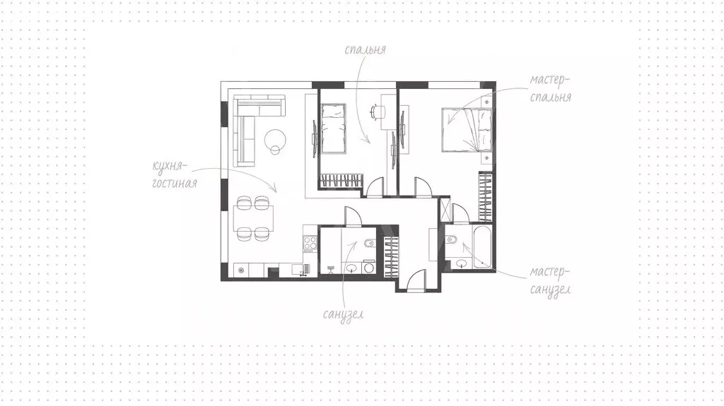 3-комнатная квартира: Москва, САО, район Беговой, ЖК Слава, к3 (85 м) - Фото 1