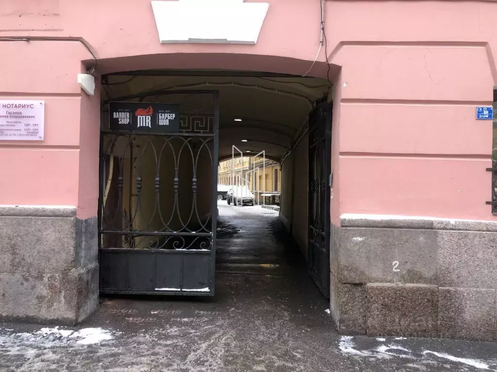 Помещение свободного назначения в Санкт-Петербург Думская ул., 5/22 ... - Фото 2