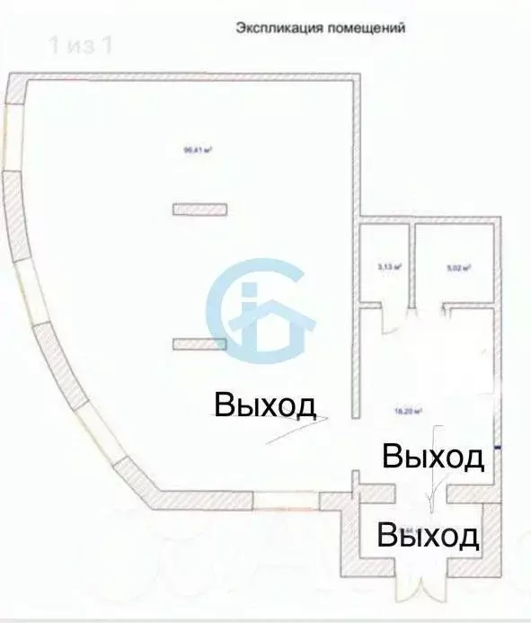 Помещение свободного назначения в Московская область, Реутов ул. ... - Фото 1