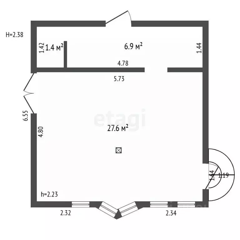 Торговая площадь в Смоленская область, Смоленск ул. Маршала Еременко, ... - Фото 2