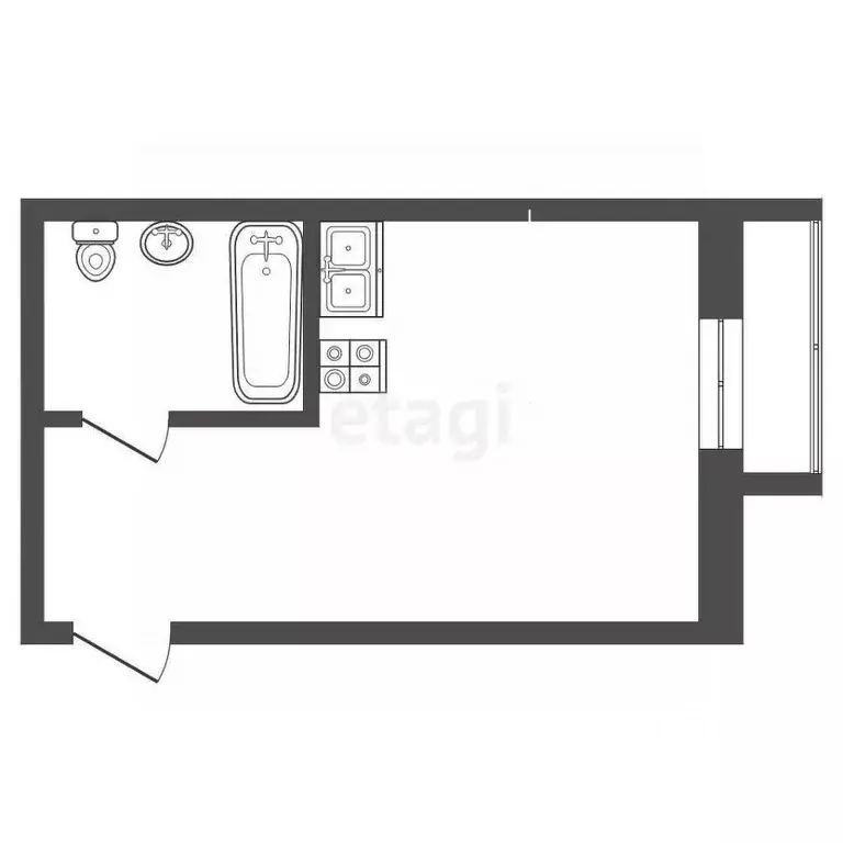 Студия Ростовская область, Ростов-на-Дону просп. Маршала Жукова, 16/6 ... - Фото 2