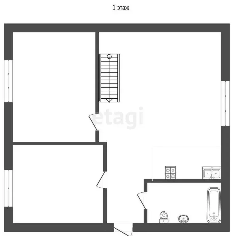 Дом в Тюмень, улица Бабарынка (75.9 м) - Фото 2