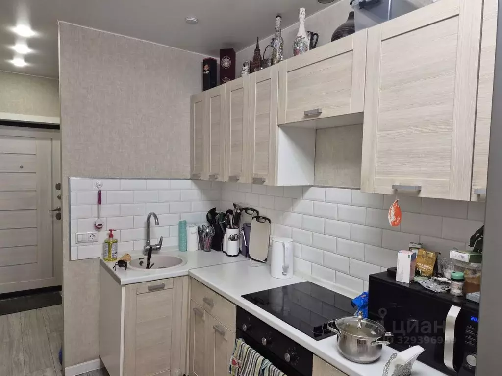 Студия Москва ул. Харлампиева, 44 (30.0 м) - Фото 1