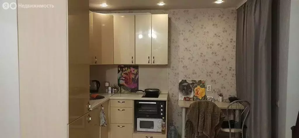 Квартира-студия: Тюмень, микрорайон Мыс, Судоремонтная улица, 31к1 ... - Фото 0