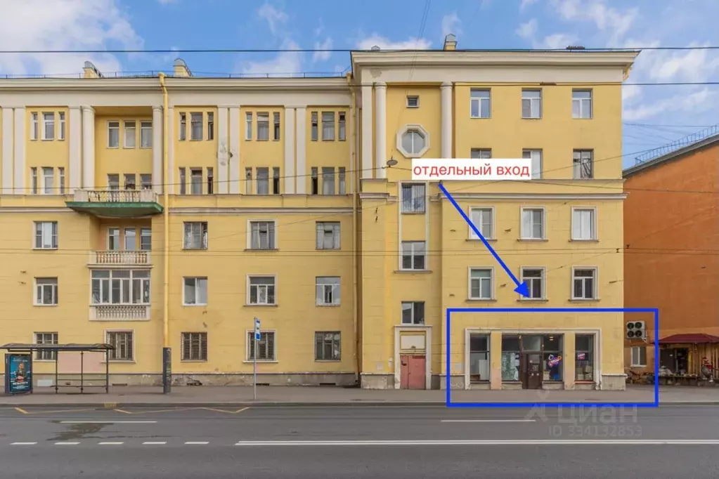 Помещение свободного назначения в Санкт-Петербург ул. Седова, 80 (110 ... - Фото 1