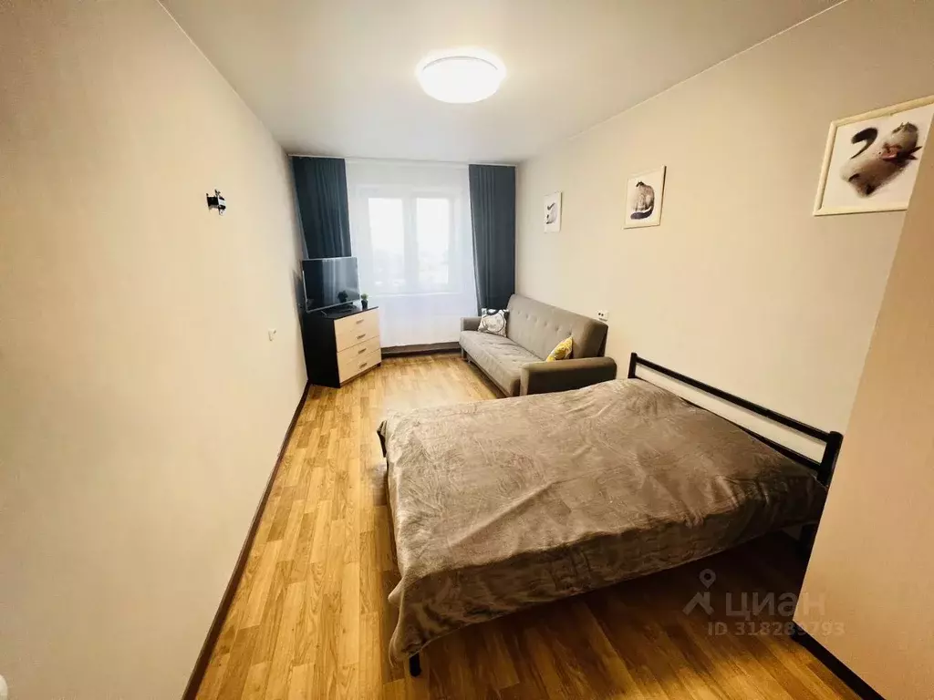 1-к кв. Красноярский край, Красноярск ул. Мужества, 18 (45.0 м) - Фото 0