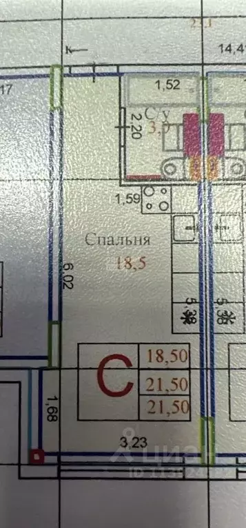 Студия Новгородская область, Великий Новгород ул. Арциховского, 11к1 ... - Фото 1