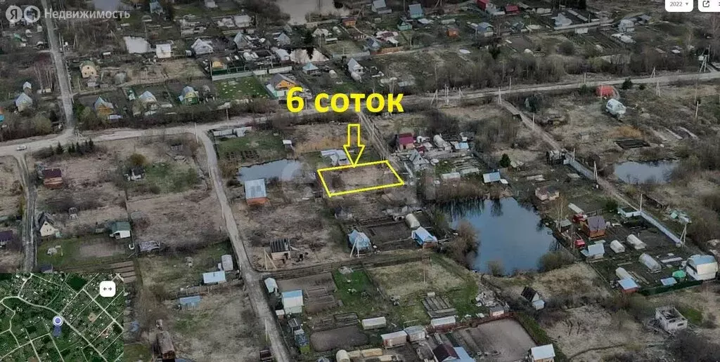 Участок в Вологда, садоводческое товарищество Керамик (5.77 м) - Фото 1