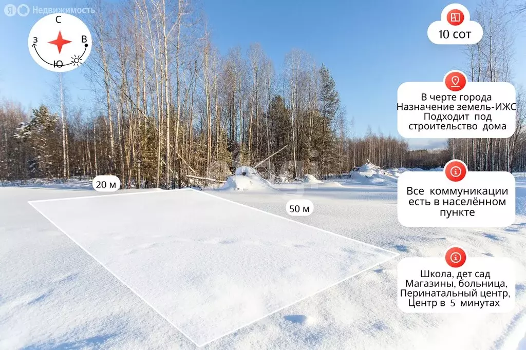 Участок в Тобольск, микрорайон Усадьба (10 м) - Фото 2