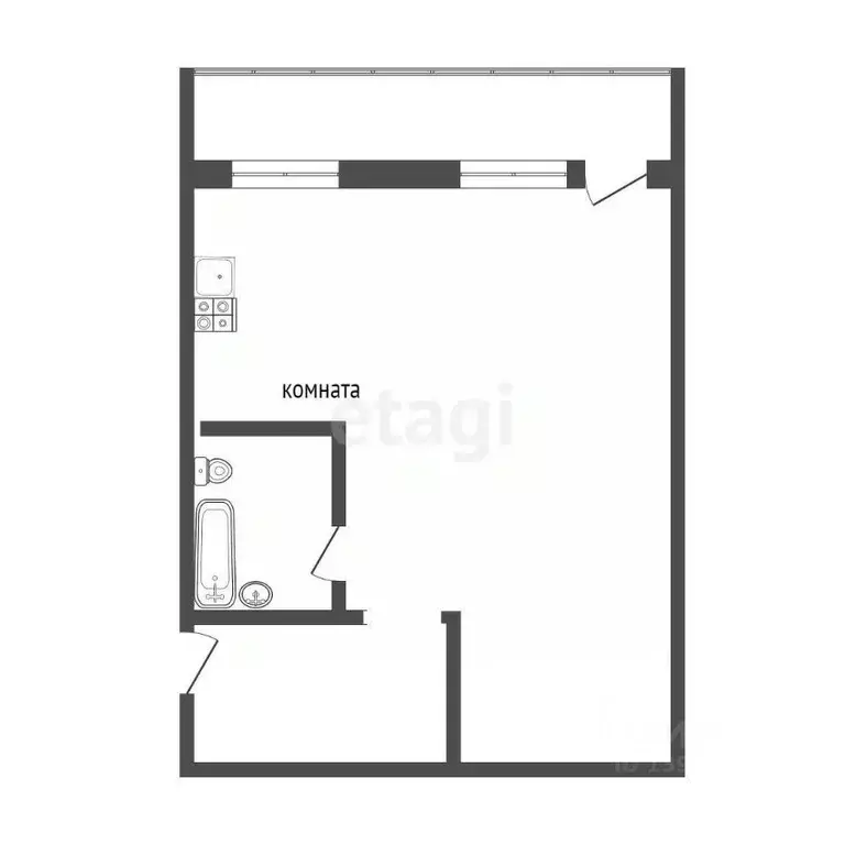 Студия Бурятия, Улан-Удэ ул. Борсоева, 77 (35.7 м) - Фото 2