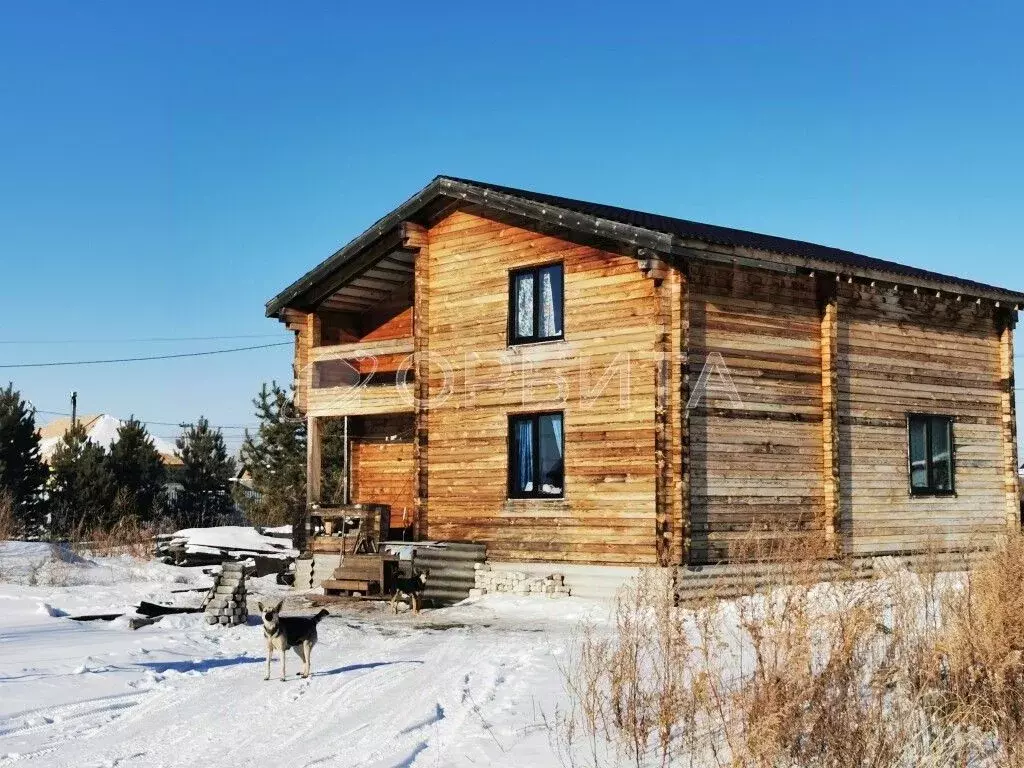 Дом в Тюменская область, Тюменский район, д. Есаулова ул. Гайдара, 13 ... - Фото 1