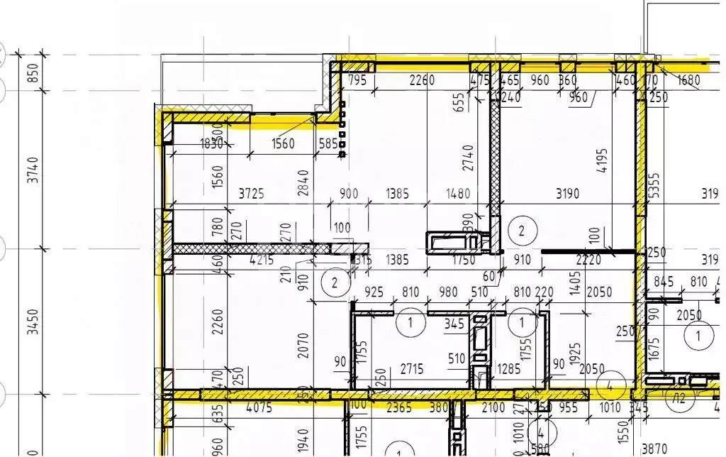 2-к кв. Ханты-Мансийский АО, Сургут Игоря Киртбая ул., 30 (71.8 м) - Фото 2