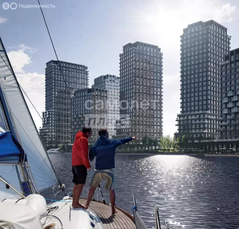 3-комнатная квартира: Москва, ЖК Портленд (56.3 м) - Фото 2