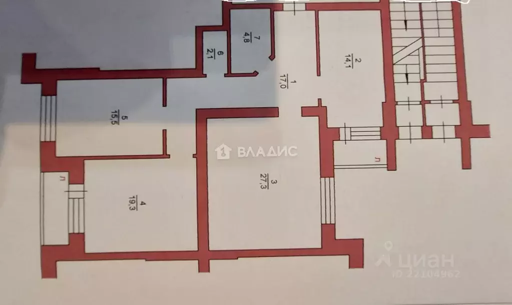 3-к кв. Марий Эл, Медведево городское поселение, Медведево пгт ул. ... - Фото 2