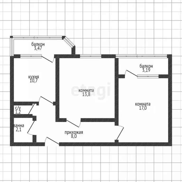 2-к кв. Краснодарский край, Краснодар ул. Имени Героя Советского Союза ... - Фото 2