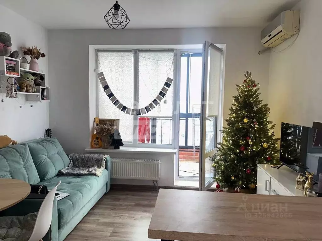 Студия Воронежская область, Воронеж ул. Саврасова, 86 (22.2 м) - Фото 1