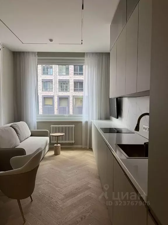 Студия Москва Мантулинская ул., 9к1 (19.1 м) - Фото 1