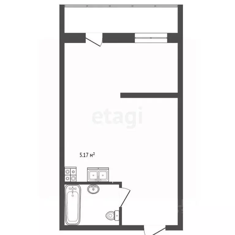 Студия Ростовская область, Ростов-на-Дону просп. Ленина, 46/2 (30.0 м) - Фото 2