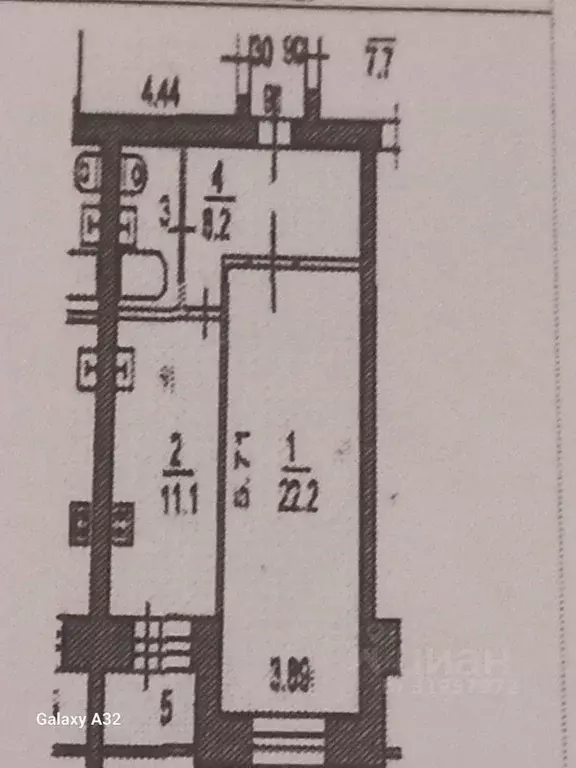 1-к кв. Ярославская область, Ярославль ул. Пашуковская, 9к2 (45.3 м) - Фото 2