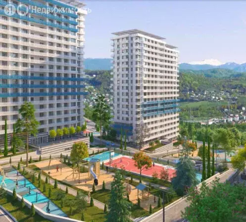 Квартира-студия: Сочи, микрорайон Бытха, Ясногорская улица, 16/2к8 ... - Фото 2